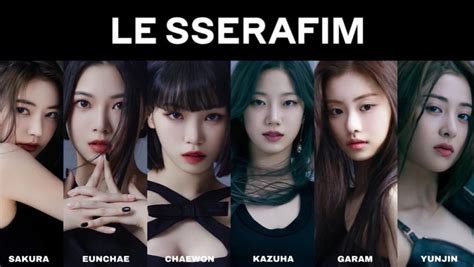 Netizens discuss LE SSERAFIMs visual chemistry。